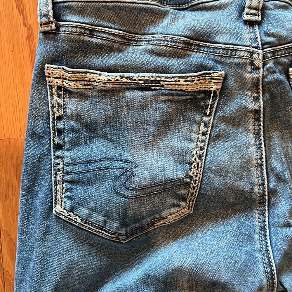 Silver Avery slim bootcut jeans mid rise - Picture 6 of 9